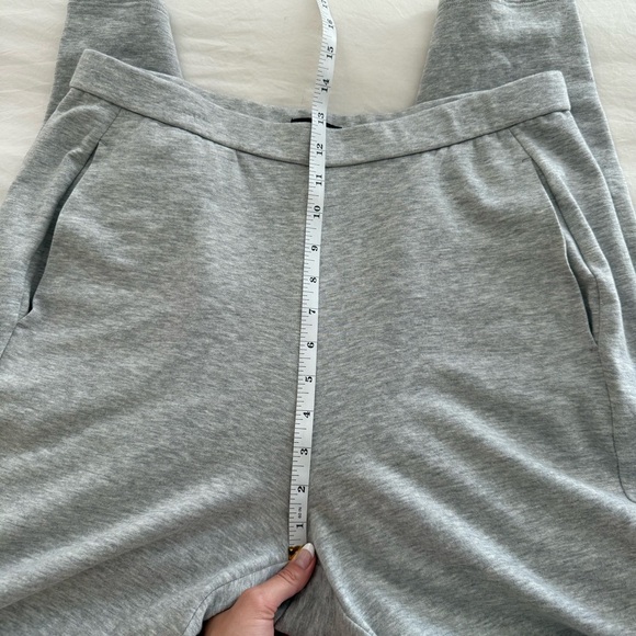 Eileen Fisher Cozy Brushed Terry Hug Slouchy Pants - Picture 7 of 11